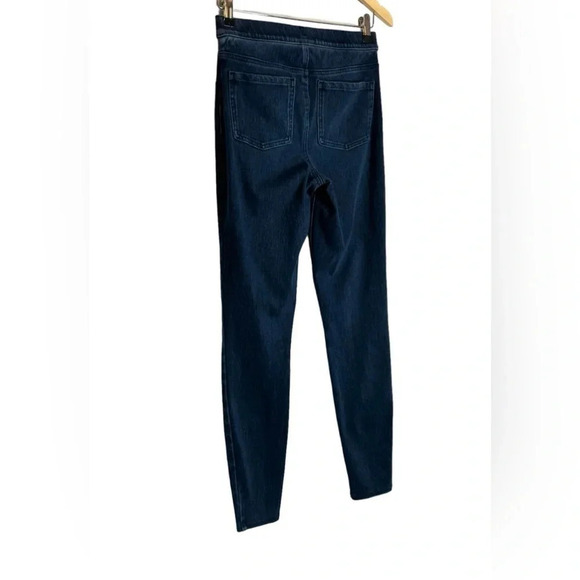 SPANX | Jean ish Ankle Leggings Denim Stretch Pull On Back Pockets - Picture 6 of 8